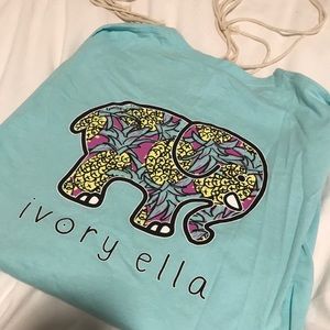 Ivory Ella long sleeve T-shirt